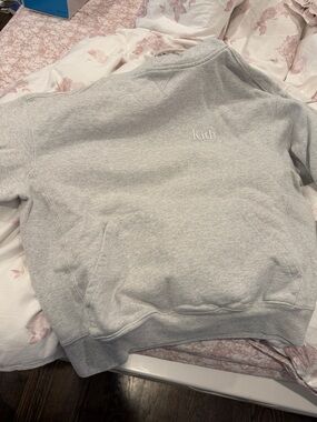 Kith Light Heather Gray Crewneck Sweatshirt